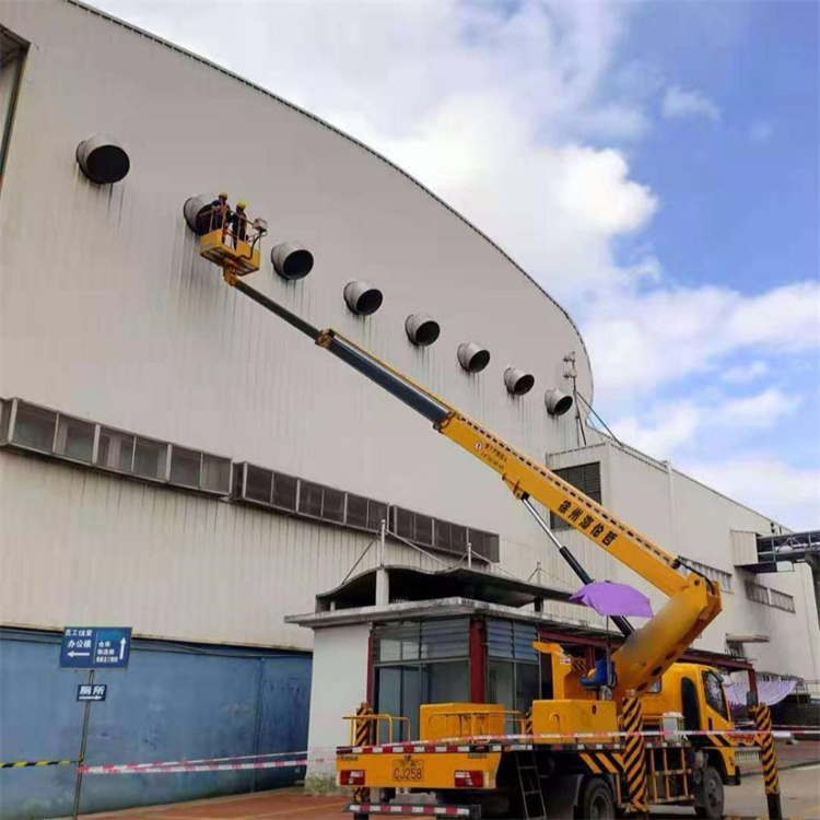 新华镇高空作业车出租服务：专业广告牌安装解决方案