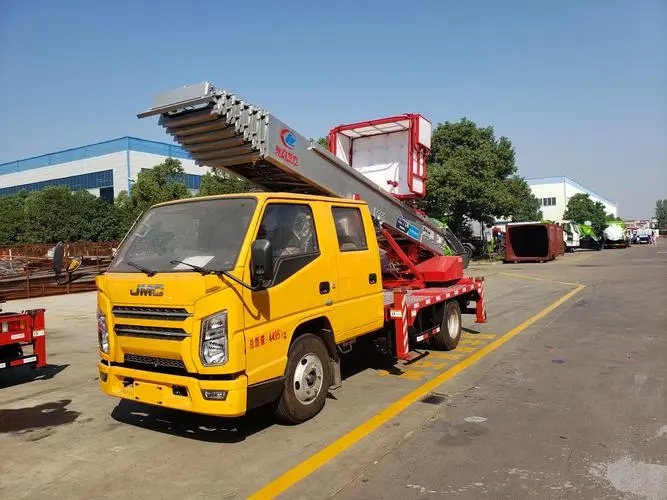 新华镇附近云梯车出租 砂石搬运